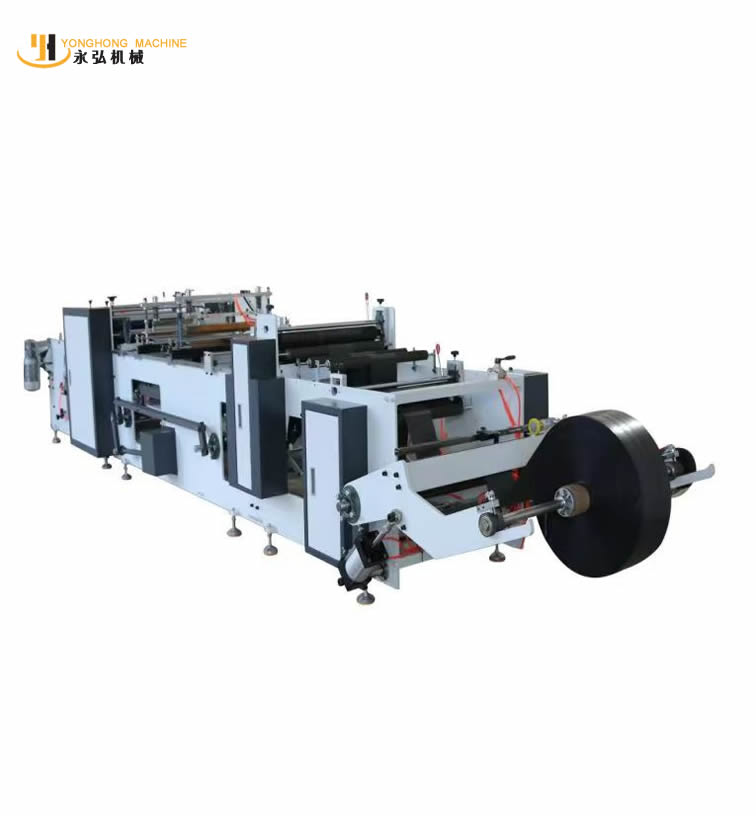 Pre opening express bag rolling and packaging machine